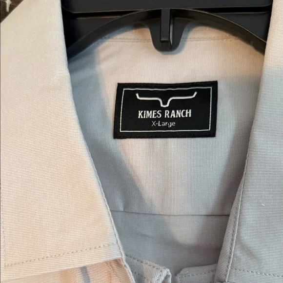 Kimes Ranch Dove Gray Button-Down Shirt - Picture 3 of 5